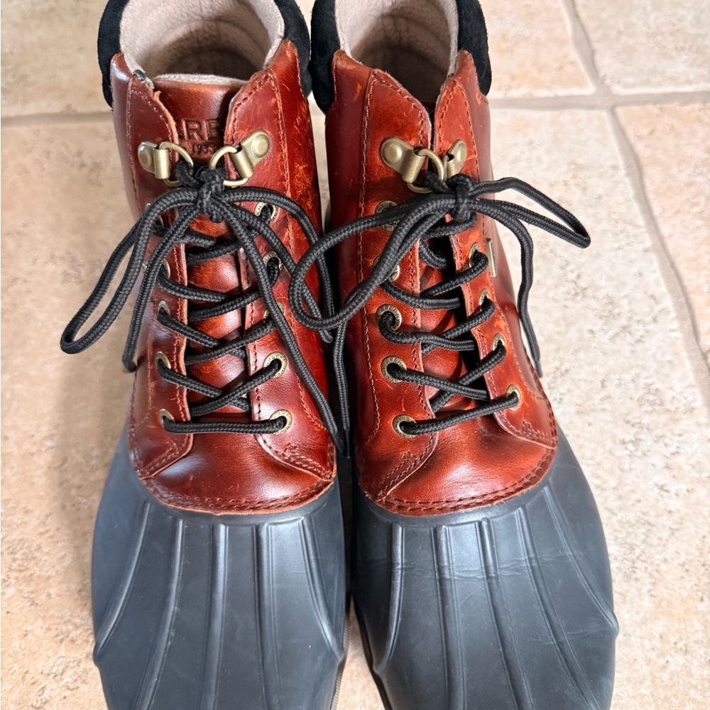 Sperry Top-Sider Men's Brown and Black Rain & Snow Boots - Picture 2 of 5